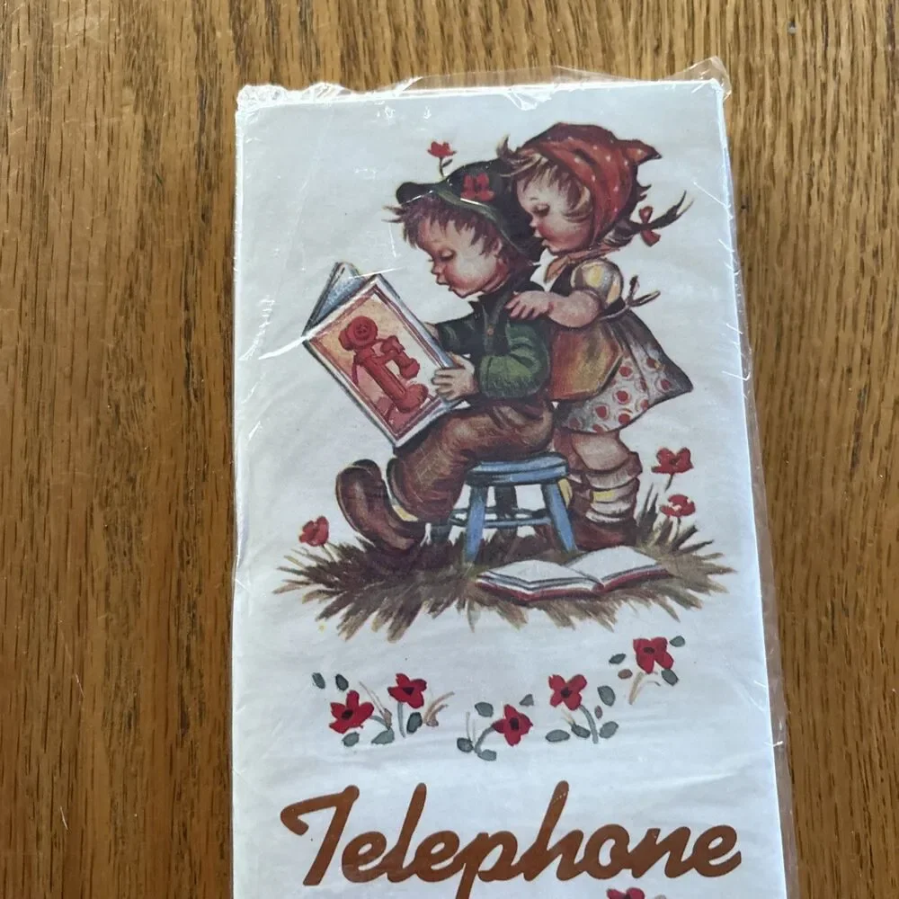 Vintage Giftco, Inc Hummel Style Address Book. Original Sealed Packaging.